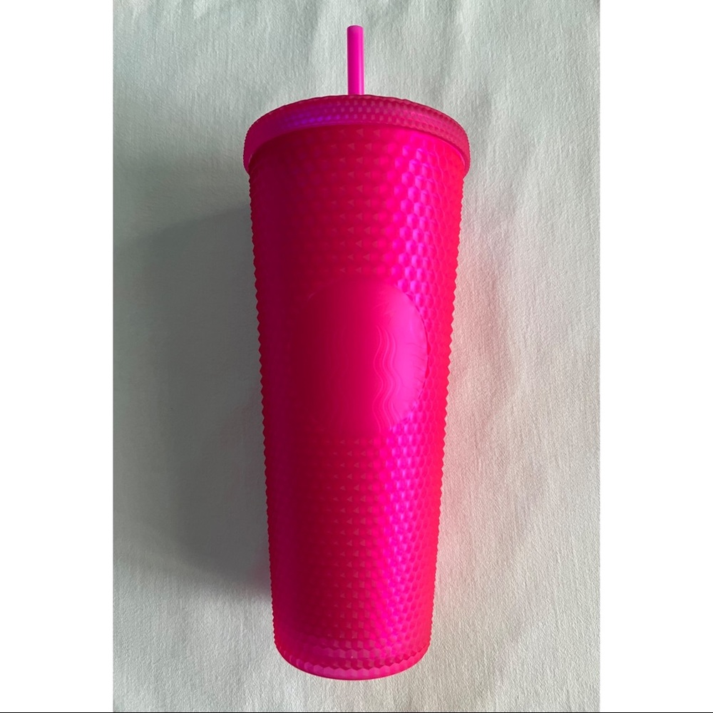 Starbucks Neon Pink Studded Tumbler